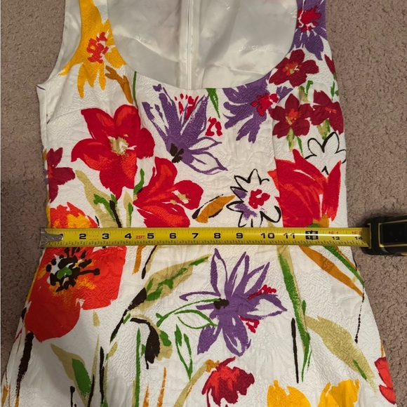 Dolce & Gabbana Floral Print Knee-Length Dress Size 4/6 - Picture 5 of 11